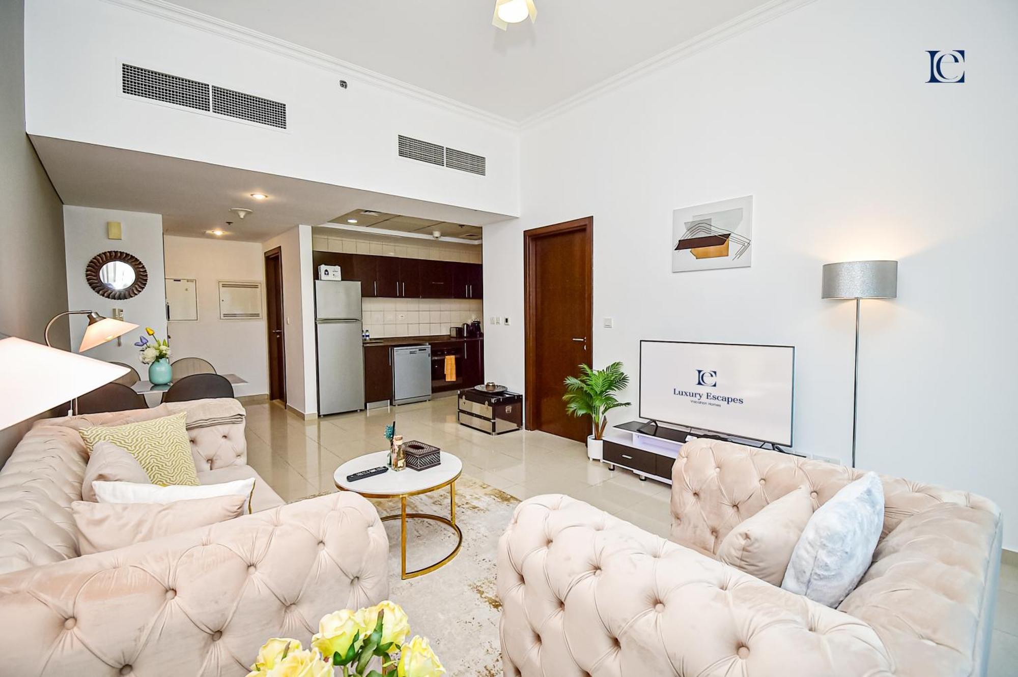 Luxury Escapes - 1Br Home With Stunning Marina View - Bay Central Marina ดูไบ ภายนอก รูปภาพ