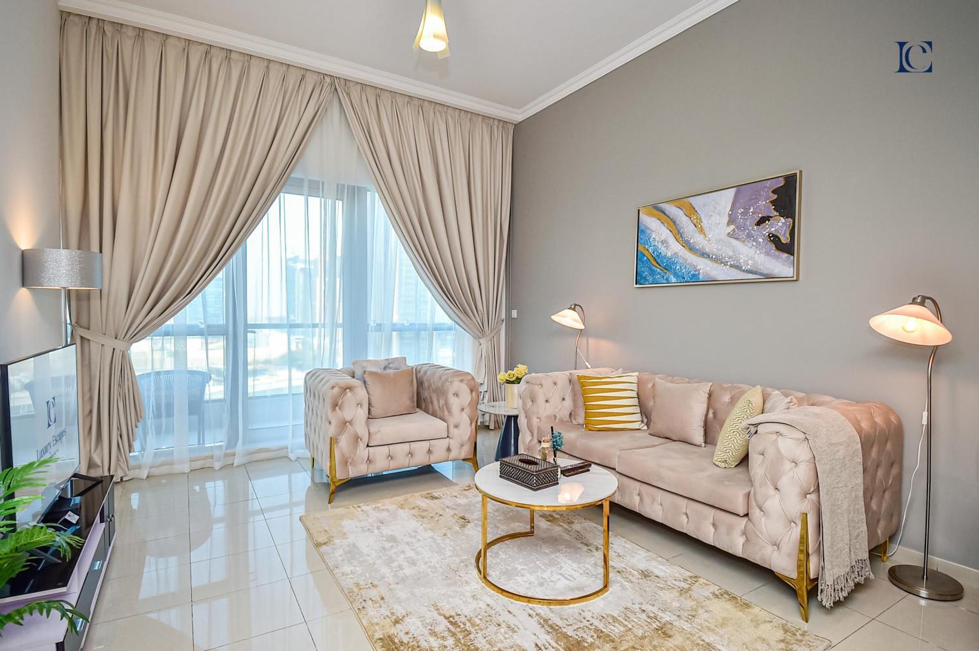 Luxury Escapes - 1Br Home With Stunning Marina View - Bay Central Marina ดูไบ ภายนอก รูปภาพ